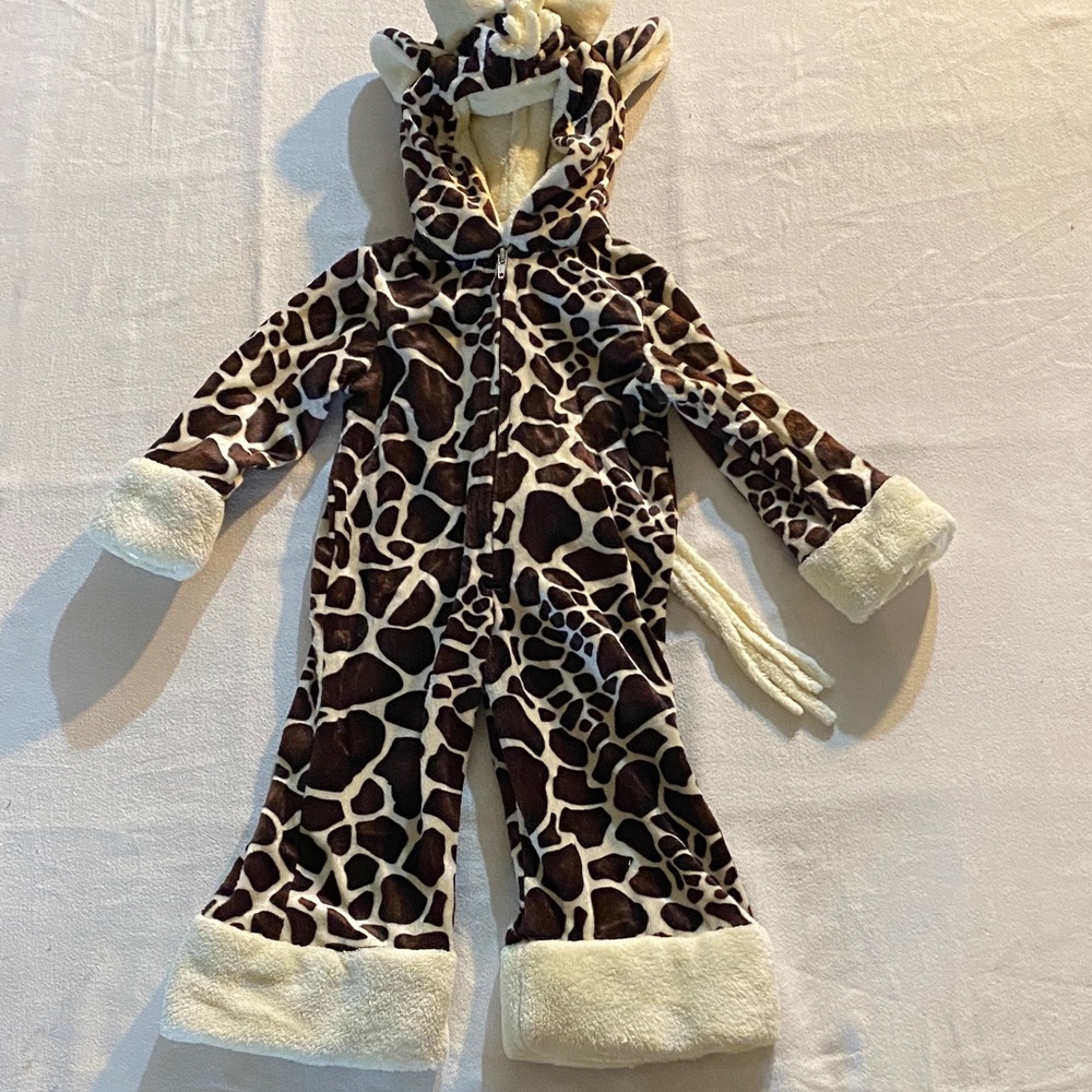Princess Paradise Giraffe Print Kids costume, Hood and Tail  12-18M